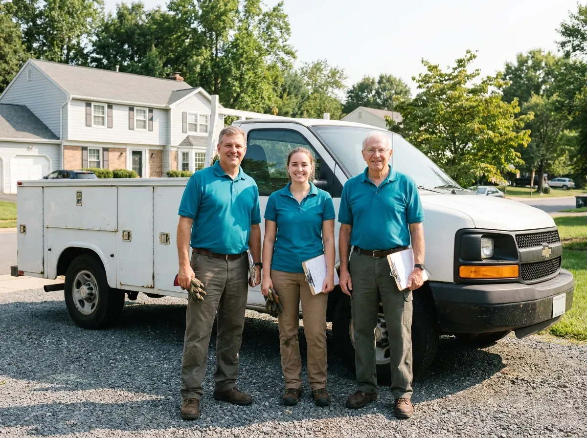 Brixora Porta Potty Rentals portable toilet rentals team in Vienna, VA